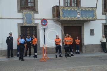 Oficios religiosos del mediodía y procesión del Santo Cristo de Telde (Foto TA)
